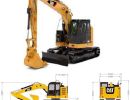 raupenbagger 314 e lcr caterpillar 